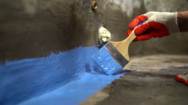 SJ Waterproofing Pros commercial waterproofing team near Carteret, NJ